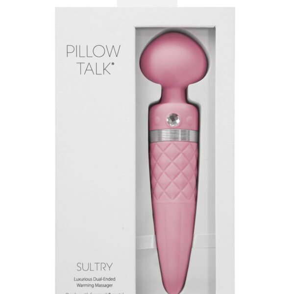 Pillow Talk Sultry Rotating Wand - Pink
