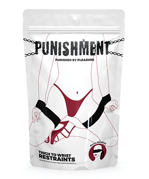 Punishment Thigh to Wrist Restraints