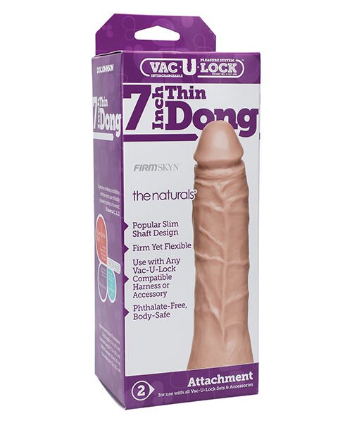 Vac-U-Lock 7" Thin Dong - White