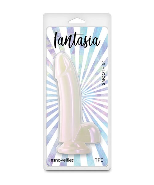 Fantasia Smooth 5" Dildo - Pearl