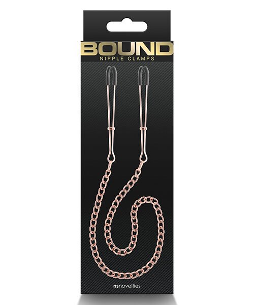 Bound DC3 Nipple Clamps - Rose Gold