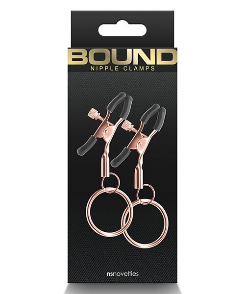 Bound C2 Nipple Clamps - Rose Gold
