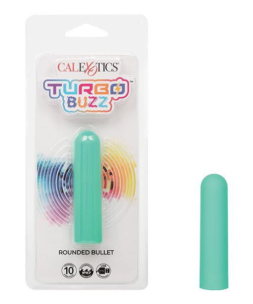 Turbo Buzz Rounded Bullet Stimulator - Green