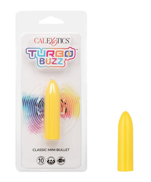 Turbo Buzz Classic Mini Bullet Stimulator - Yellow
