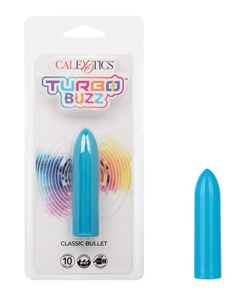 Turbo Buzz Classic Bullet Stimulator - Blue