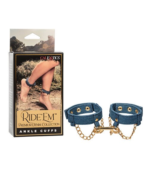 Ride 'Em Premium Denim Collection Ankle Cuffs