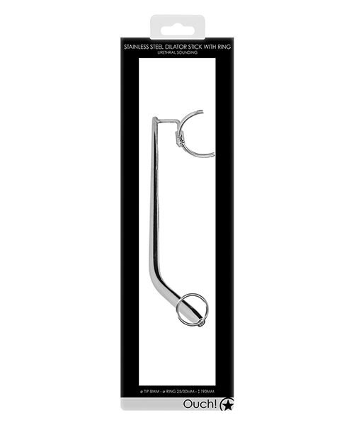 Shots Ouch Urethral Sounding Dilator Stick