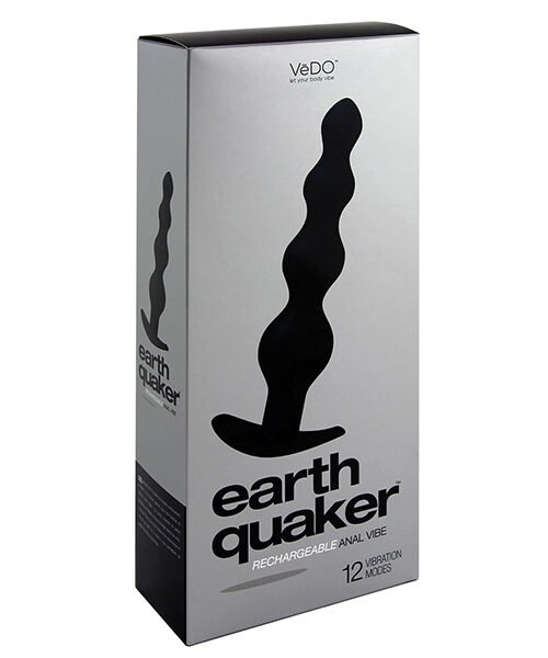 VeDO Earth Quaker Anal Vibe - Just Black