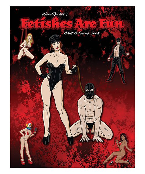 Wood Rocket Fetishes Are Fun Adult Coloring Book