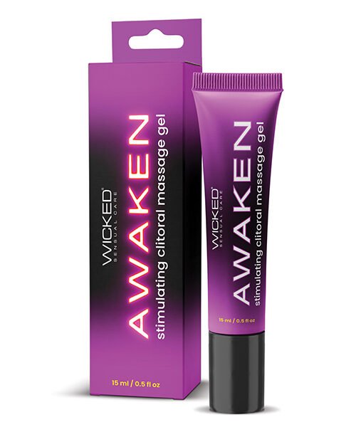 Wicked Sensual Care Awaken Stimulating Clitoral Massaging Gel - .3 oz