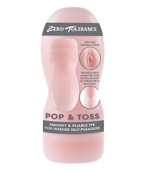 Zero Tolerance Pop & Toss Stroker - Light